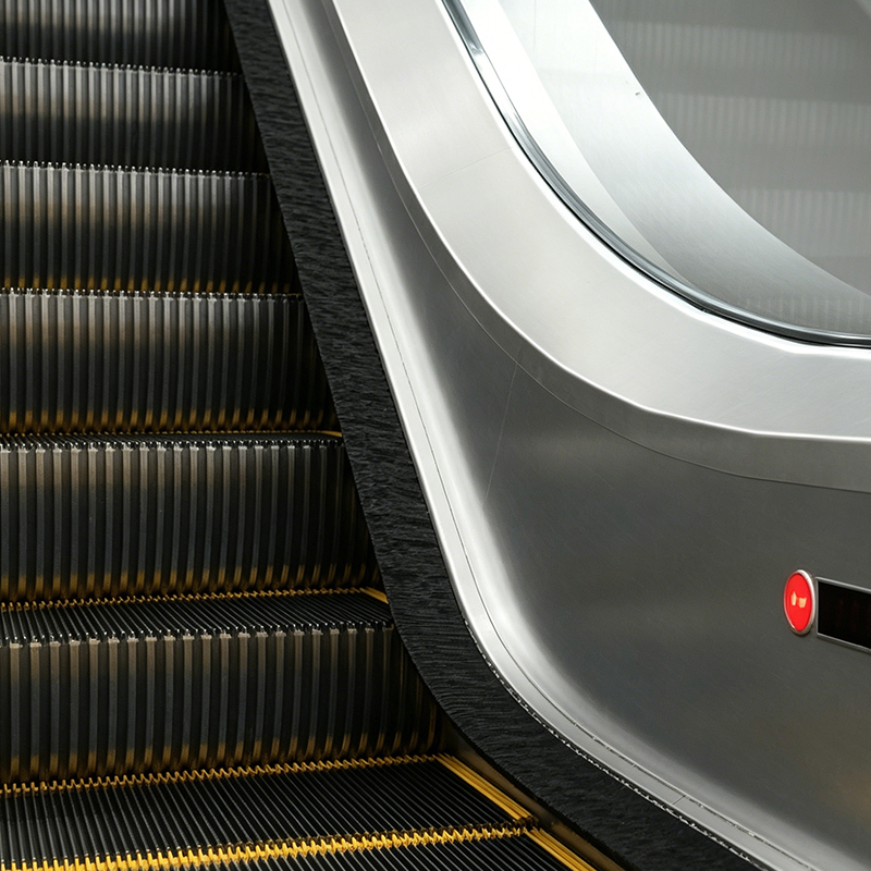 Escada rolante de tráfego público para serviço pesado para padrões de metrô e aeroporto